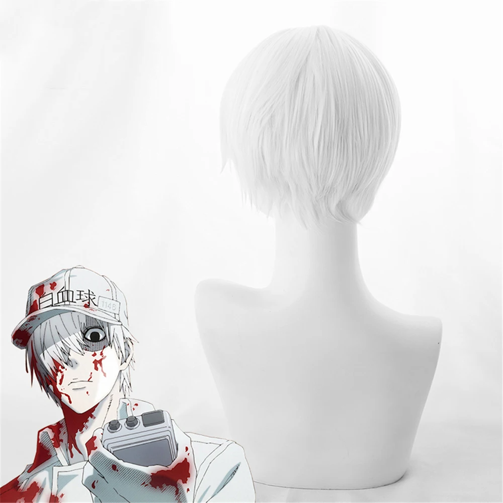 Working Cells white blood cells white blood cells pure white beveled bangs short hair cosplay anime wig Cosplay Wig+Wig Cap
Working Cells white blood cells white blood cells pure white beveled bangs short hair cosplay anime wig Cosplay Wig+Wig Cap
