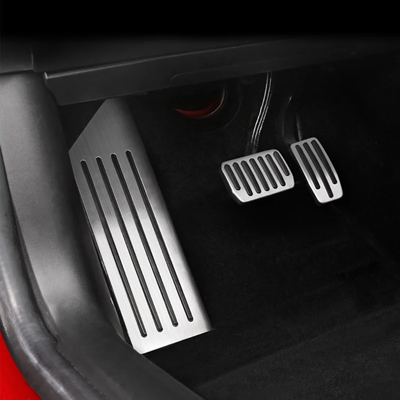 For Tesla Model 3 2021 Model Y Accessories Aluminum alloy Foot Pedal Accelerator Gas Fuel Brake Pedal Rest Pedal Cover
For Tesla Model 3 2021 Model Y Accessories Aluminum alloy Foot Pedal Accelerator Gas Fuel Brake Pedal Rest Pedal Cover