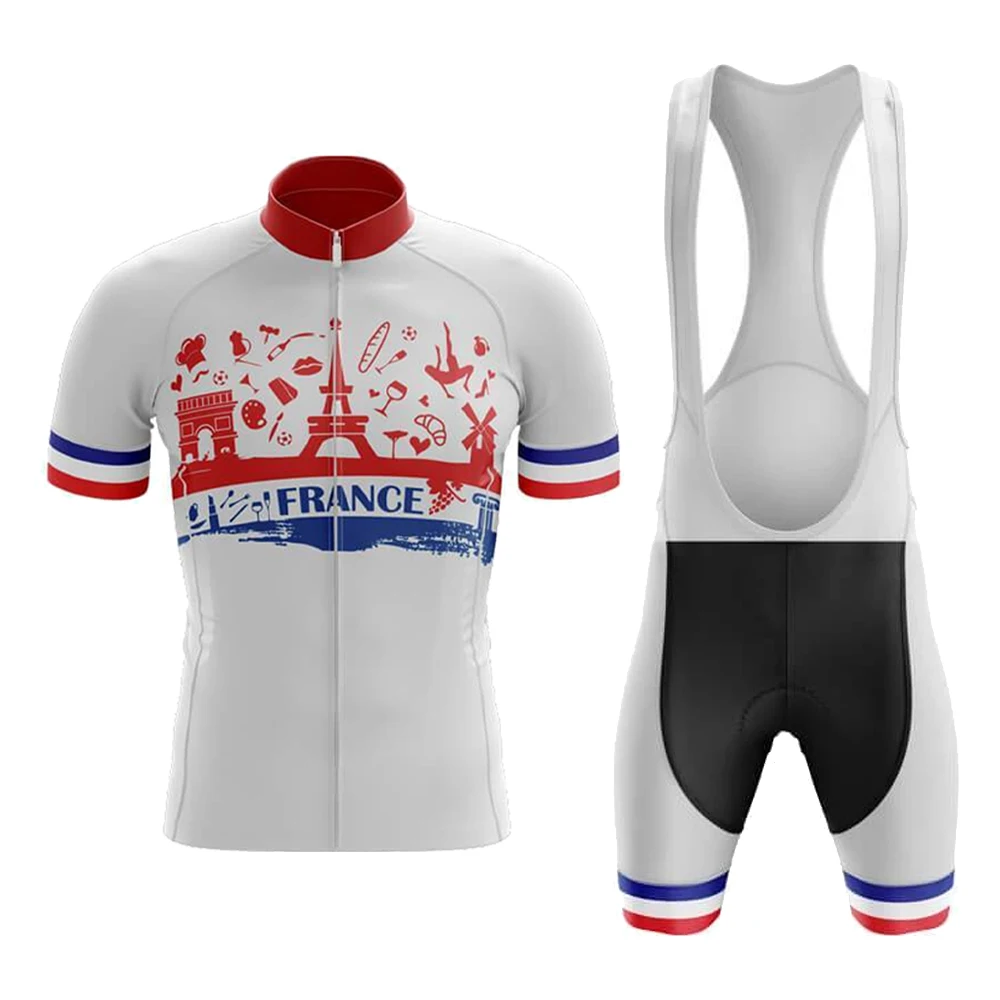 2022 France Eiffel Tower Theme Summer Cycling Jersey Set Bib Short Gel Breathable Pad Maillot Ciclismo Quick Dry Bike Jersey Set
2022 France Eiffel Tower Theme Summer Cycling Jersey Set Bib Short Gel Breathable Pad Maillot Ciclismo Quick Dry Bike Jersey Set