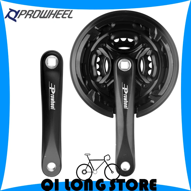 PROWHEEL 24T 34T 42T Mountain Bike Crankset 3x6/7/8 Speed 170mm Aluminum Alloy Square Hole Crank set Sprocket Variable speed
PROWHEEL 24T 34T 42T Mountain Bike Crankset 3x6/7/8 Speed 170mm Aluminum Alloy Square Hole Crank set Sprocket Variable speed