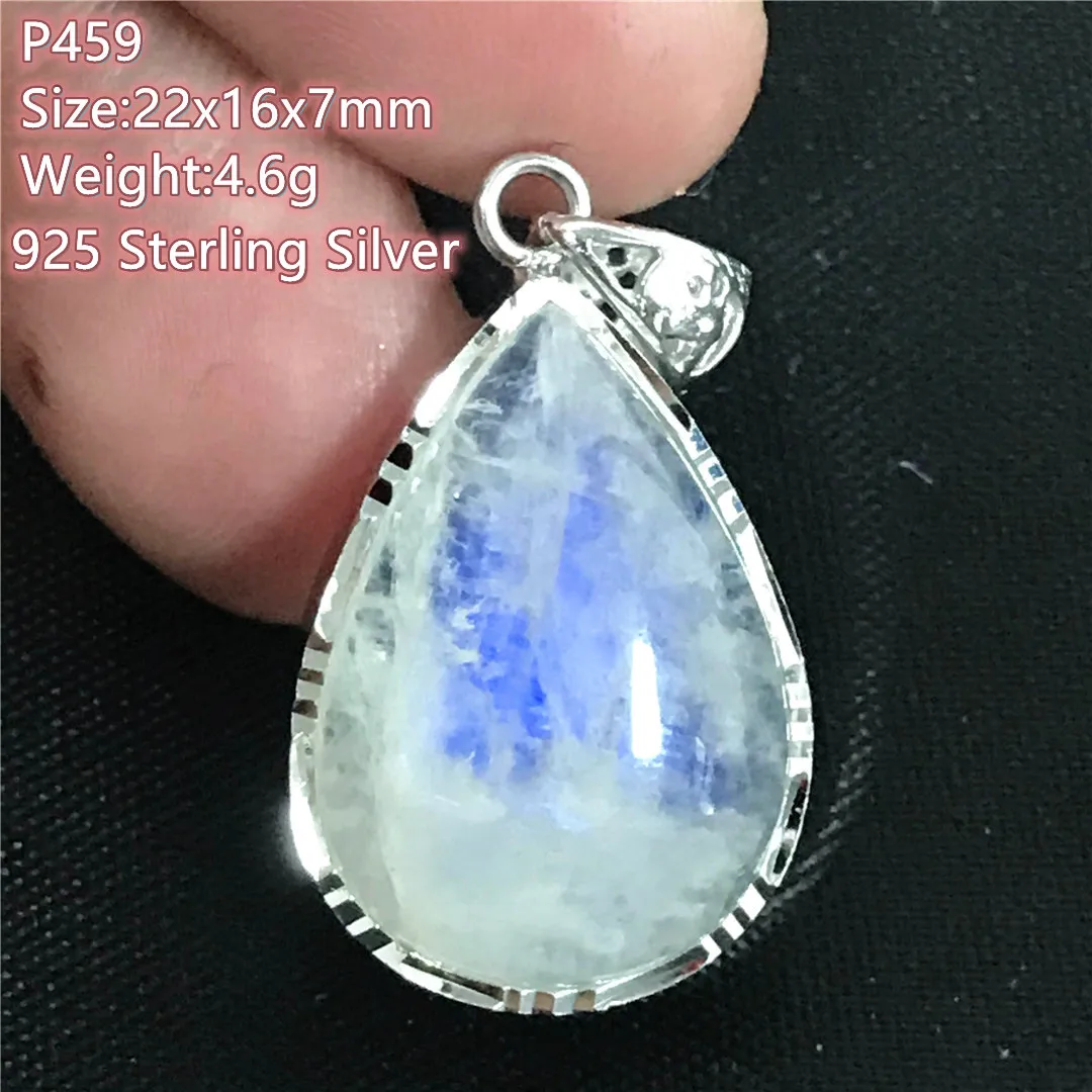 Top Natural Blue Light Moonstone Pendant Silver Sterling For Women Man Crystal 22x16x7mm Beads Healing Luck Stone Jewelry AAAAA
Top Natural Blue Light Moonstone Pendant Silver Sterling For Women Man Crystal 22x16x7mm Beads Healing Luck Stone Jewelry AAAAA