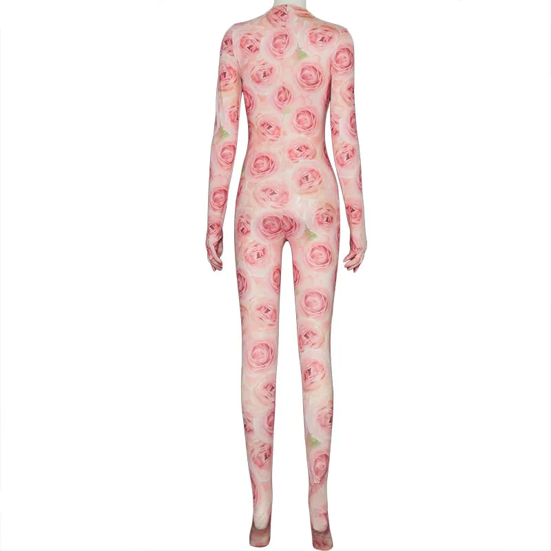 Zoctuo Vintage Floral Print Rompers And Jumpsuits For Women Long Sleeve Sexy Jumpsuit With Gloves With Socks Fashion Romper
Zoctuo Vintage Floral Print Rompers And Jumpsuits For Women Long Sleeve Sexy Jumpsuit With Gloves With Socks Fashion Romper