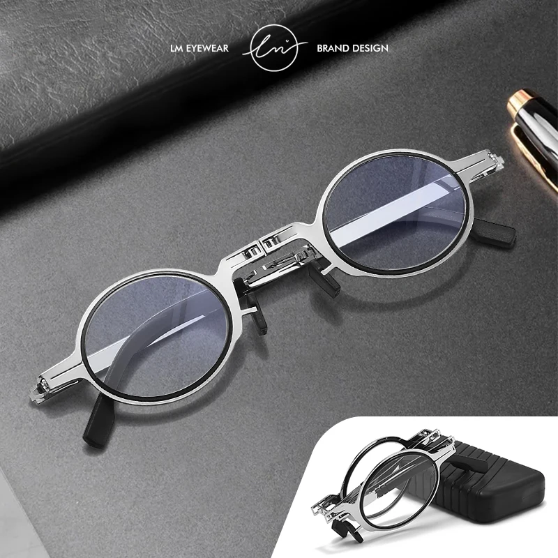LM Folding Reading Glasses Blue Light Blocking Men Women Foldable Presbyopia Reader Hyperopia Diopter +1.00 +1.50 +2.00 +2.50
LM Folding Reading Glasses Blue Light Blocking Men Women Foldable Presbyopia Reader Hyperopia Diopter +1.00 +1.50 +2.00 +2.50