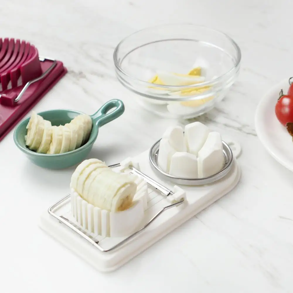 KitchenAce Multifunctional Egg Slicer&Cutter Sectioner Cutter Mold Kitchen Splitter Accessories Shaping Gadgets&Tools Ferramenta
KitchenAce Multifunctional Egg Slicer&Cutter Sectioner Cutter Mold Kitchen Splitter Accessories Shaping Gadgets&Tools Ferramenta
