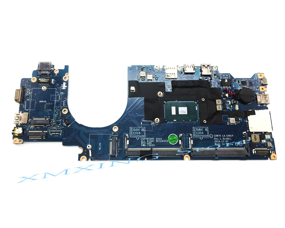 FULCOL для DELL Latitude 5480 E5480 материнская плата ноутбука I5 6300U CPU CDM70 LA E081P CN 0HHY6K HHY6