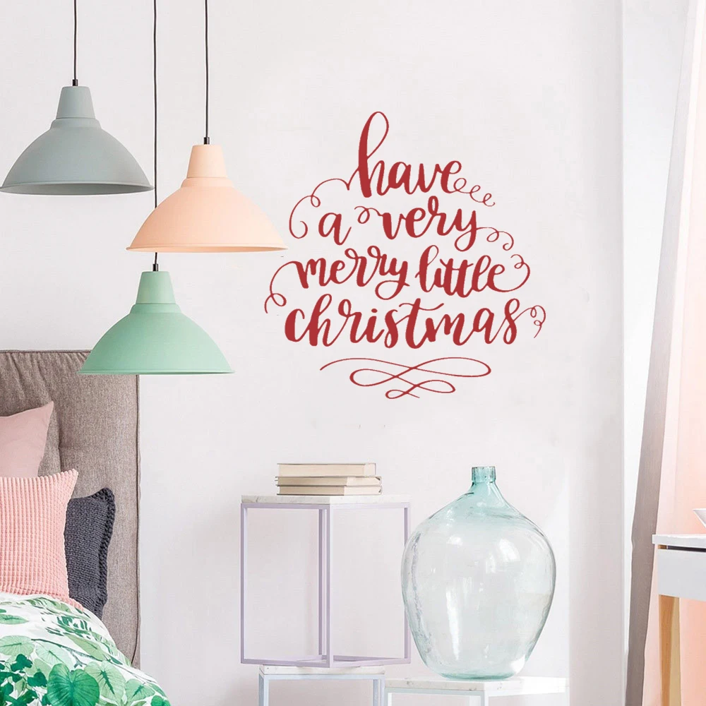 Christmas Quotes & Sayings Wall Decals have a very merry little christmas wall stikcer home decor vinyl ch349
Christmas Quotes & Sayings Wall Decals have a very merry little christmas wall stikcer home decor vinyl ch349