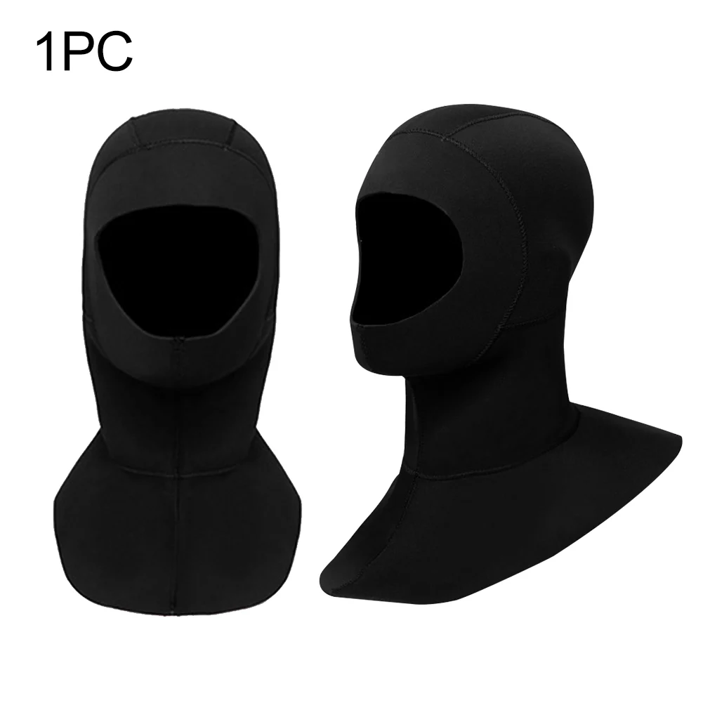 Women Men 3mm Neoprene Spearfishing Waterproof With Shoulder Professional Diving Hood Full Protection Elastic Keep Warm Winter 
Women Men 3mm Neoprene Spearfishing Waterproof With Shoulder Professional Diving Hood Full Protection Elastic Keep Warm Winter
