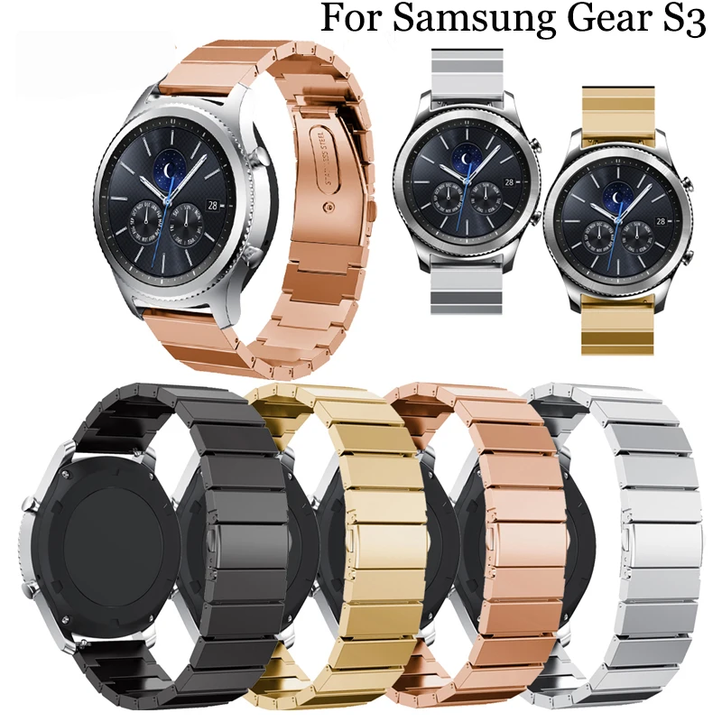 Smartwatch Band For Samsung Galaxy Watch 46mm Wristband Sport 22mm Stainless Steel Replacement for Samsung Gear S3 Watch Band
Smartwatch Band For Samsung Galaxy Watch 46mm Wristband Sport 22mm Stainless Steel Replacement for Samsung Gear S3 Watch Band