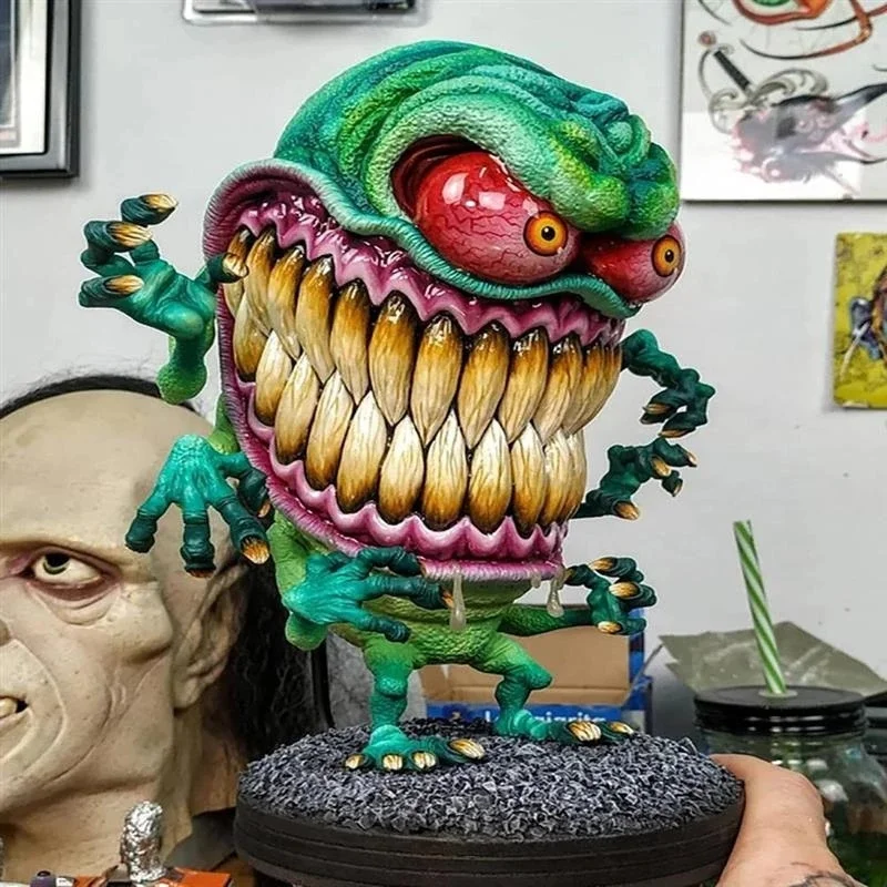 Ugly Resin Big Mouth Monster Statue Scary Angry Mutant Monster Crafts Ornaments Halloween Lawn Garden Decoration Home Decoration
Ugly Resin Big Mouth Monster Statue Scary Angry Mutant Monster Crafts Ornaments Halloween Lawn Garden Decoration Home Decoration