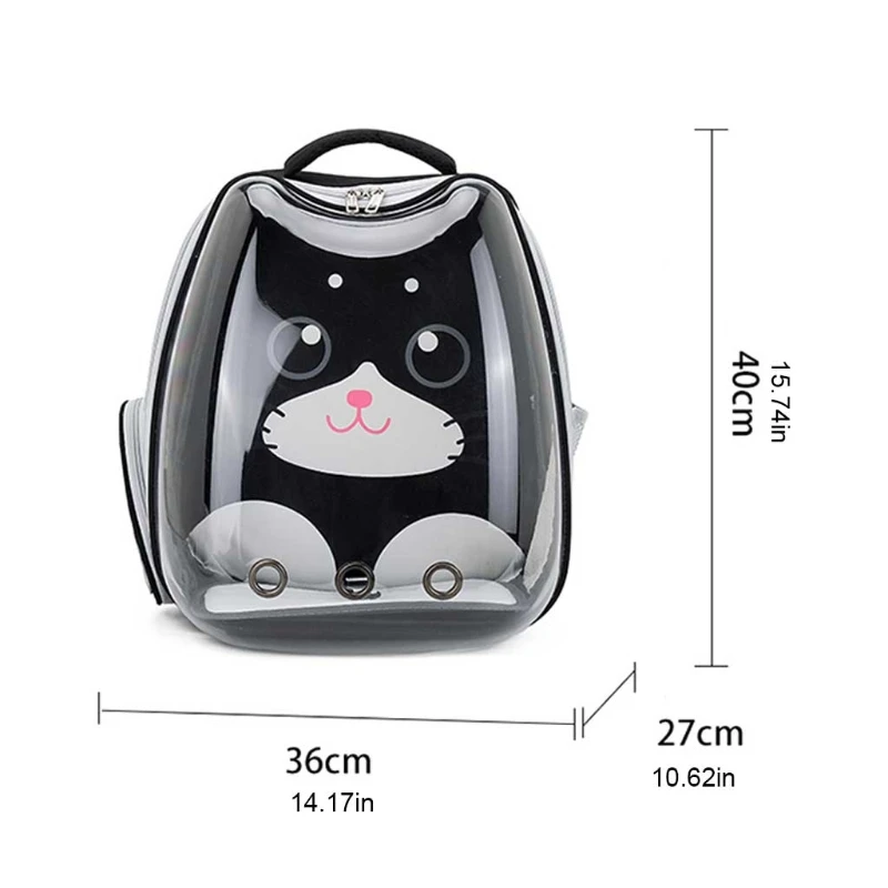 Pet Carrier Backpack, Waterproof Bubble Backpack Carrier, Cats and Puppies K5DA
Pet Carrier Backpack, Waterproof Bubble Backpack Carrier, Cats and Puppies K5DA