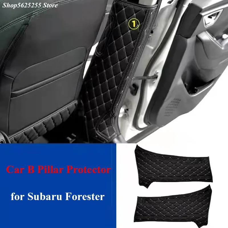 Car B Pillar Anti-kick Mats for Subaru Forester 2019 2020 2021 Auto Interior Protector Side Edge Protection Pad Accessories
Car B Pillar Anti-kick Mats for Subaru Forester 2019 2020 2021 Auto Interior Protector Side Edge Protection Pad Accessories