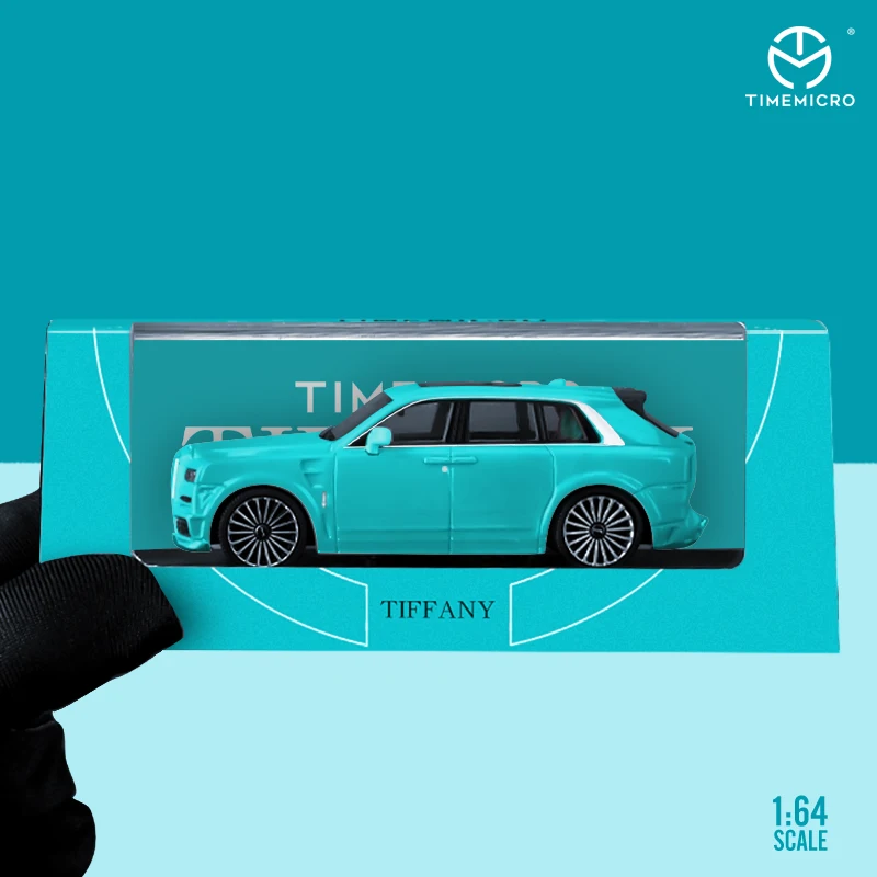 TimeMicro 1:64 Rolls-Royce Cullinan Tiffany Blue Diecast Model Car 
TimeMicro 1:64 Rolls-Royce Cullinan Tiffany Blue Diecast Model Car
