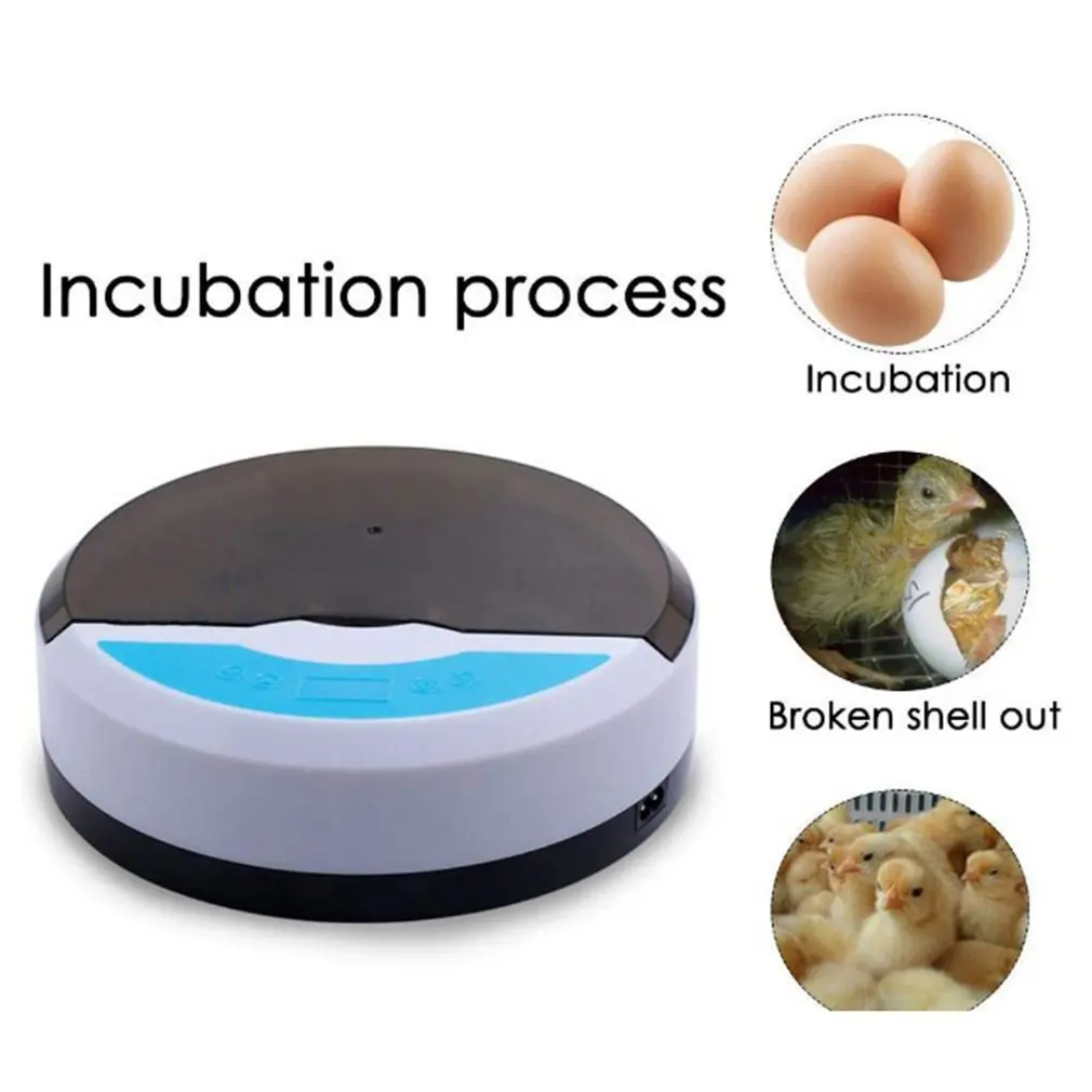 Mini 9 Egg Incubator Farm Hatching Automatic Digital Temperature Humidity Control Brooder Poultry Quail Chicken Duck Bird LED
Mini 9 Egg Incubator Farm Hatching Automatic Digital Temperature Humidity Control Brooder Poultry Quail Chicken Duck Bird LED