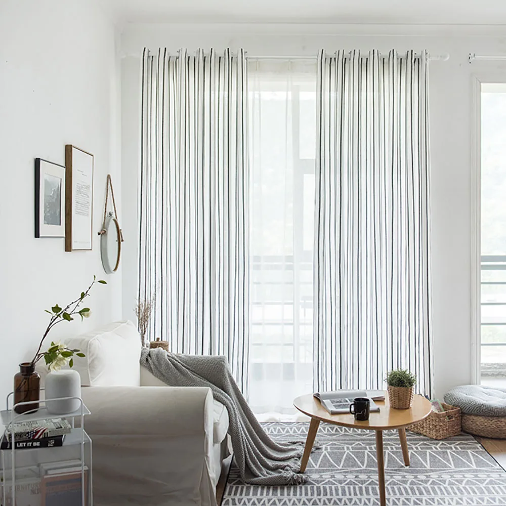 Cotton Linen Tulle Curtains For Living Room Bedroom Blackout Bohemian Windows White Stripe Roman Orbital Finished Custom Curtain
Cotton Linen Tulle Curtains For Living Room Bedroom Blackout Bohemian Windows White Stripe Roman Orbital Finished Custom Curtain