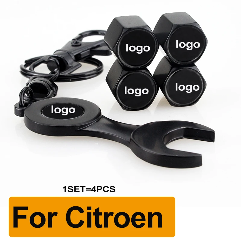 1set Dust-Proof Auto Accessory Metal Black Spanner Ring Wheel Rim Tire Valve Caps for PicassoC2/C3/C4C5/C6/C8/DS3/DS4/DS5/Nemo
1set Dust-Proof Auto Accessory Metal Black Spanner Ring Wheel Rim Tire Valve Caps for PicassoC2/C3/C4C5/C6/C8/DS3/DS4/DS5/Nemo