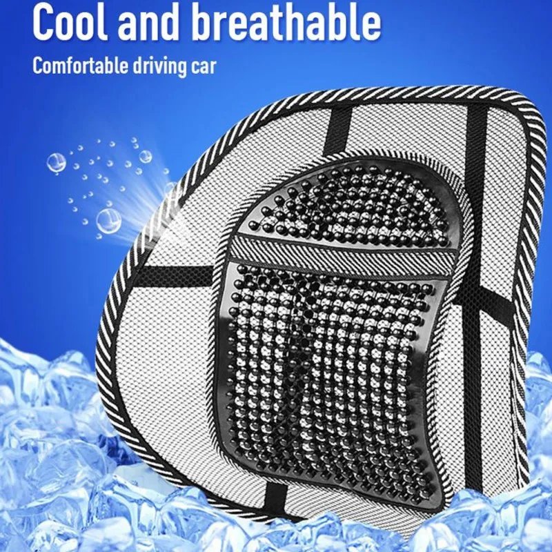 4 Colors Car Waist Back Summer Seat Breathable Lumbar Massage Lumbar Backrest Office Waist Cushion Car Interior Cushion Supplies
4 Colors Car Waist Back Summer Seat Breathable Lumbar Massage Lumbar Backrest Office Waist Cushion Car Interior Cushion Supplies