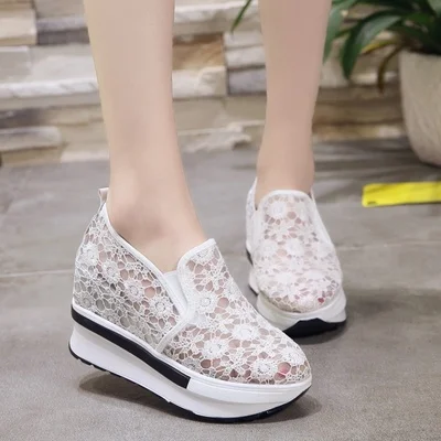 2021 autumn new thick-soled inner heightening women's shoes super high-heeled breathable lace platform flat shoes
2021 autumn new thick-soled inner heightening women's shoes super high-heeled breathable lace platform flat shoes