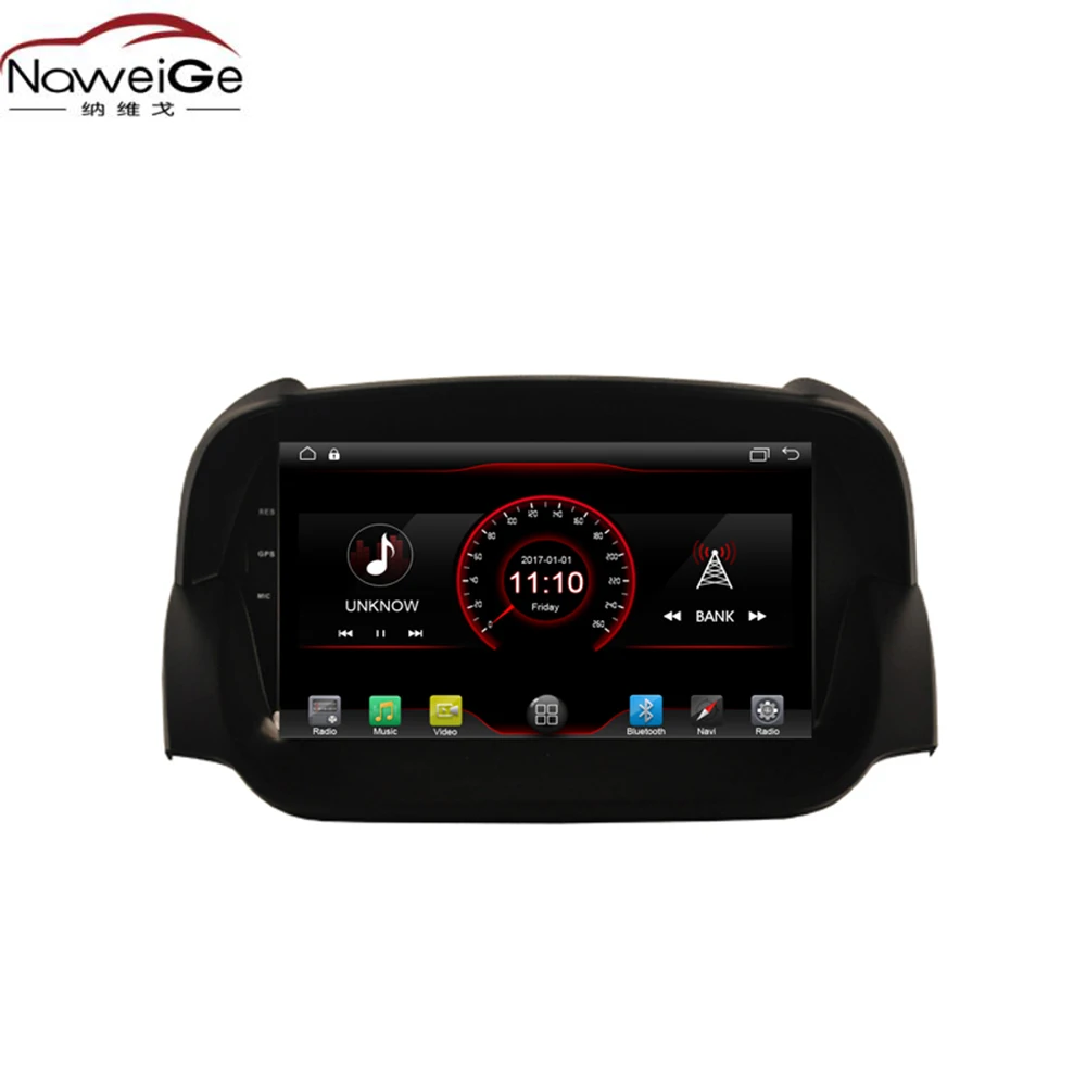 NaweiGe 8 дюймов Android четырехъядерный Процессор MTK 9 1 2 + 16 ГБ Автомобильный dvd для FORD EC0