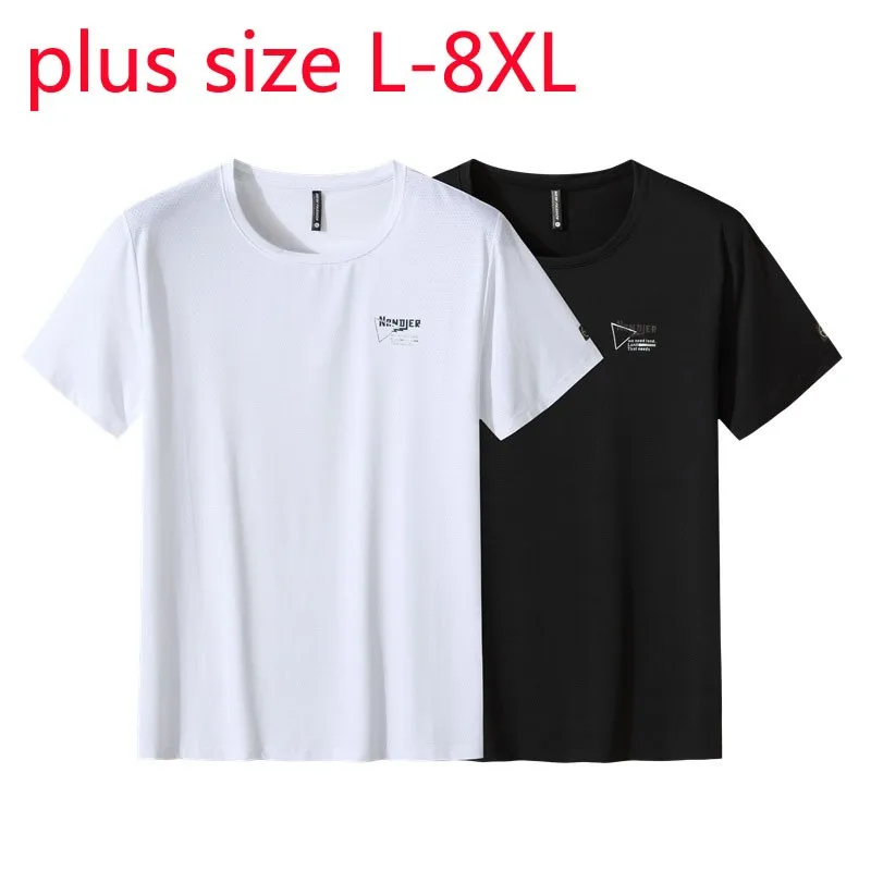 New Arrivla Fashion Super Large Summer Men Quick Drying Short Sleeve O-neck Knitted T Shirt Plus Size LXL2XL3XL4XL5XL6XL7XL8XL 
New Arrivla Fashion Super Large Summer Men Quick Drying Short Sleeve O-neck Knitted T Shirt Plus Size LXL2XL3XL4XL5XL6XL7XL8XL