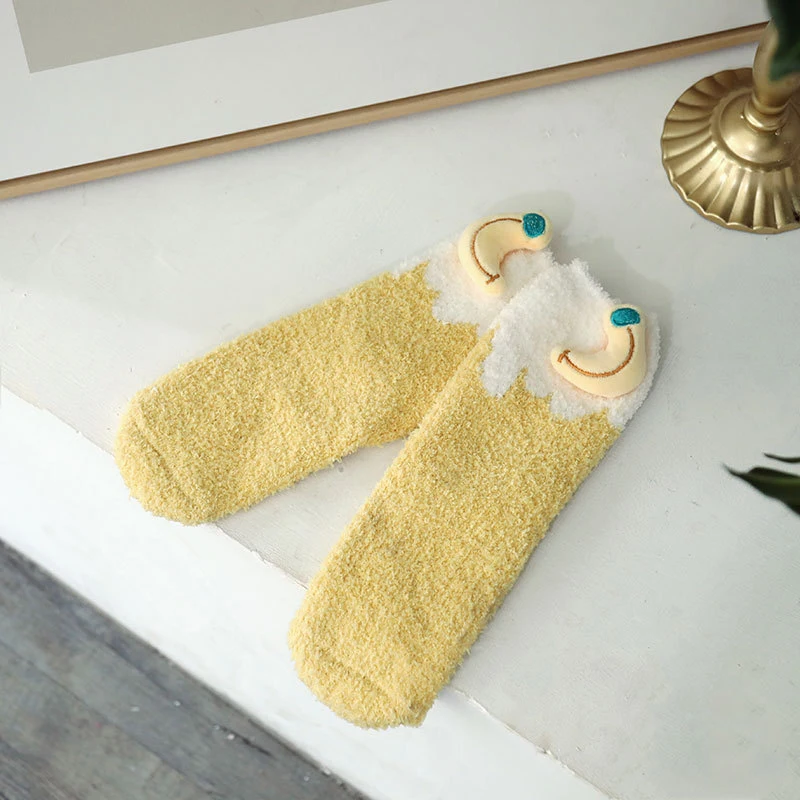 Girls Winter Home Floor Socks Sweet Fruit Printed Warm Sleep Socks Faux Mink Velvet Socks Thicken Socks Bedroom Sox Harajuku
Girls Winter Home Floor Socks Sweet Fruit Printed Warm Sleep Socks Faux Mink Velvet Socks Thicken Socks Bedroom Sox Harajuku