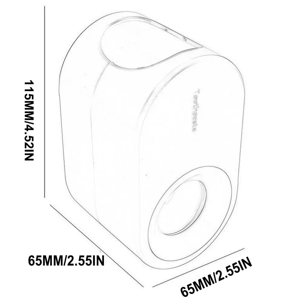 Wall Mounted Fully Automatic Toothpaste Dispenser Hole Free Toothpaste Storage Shelf Wall Hangers Bathroom Accessories
Wall Mounted Fully Automatic Toothpaste Dispenser Hole Free Toothpaste Storage Shelf Wall Hangers Bathroom Accessories
