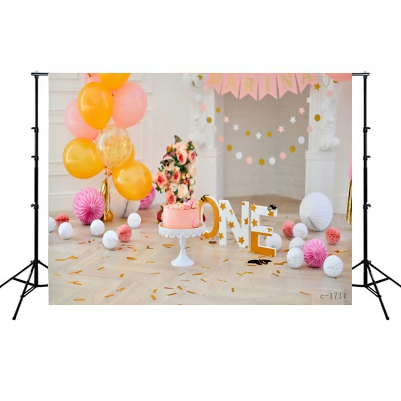 7X5Ft Photography Background Balloon Cake Carnival Party Theme Photo Studio Background Cloth for Family Photo
7X5Ft Photography Background Balloon Cake Carnival Party Theme Photo Studio Background Cloth for Family Photo