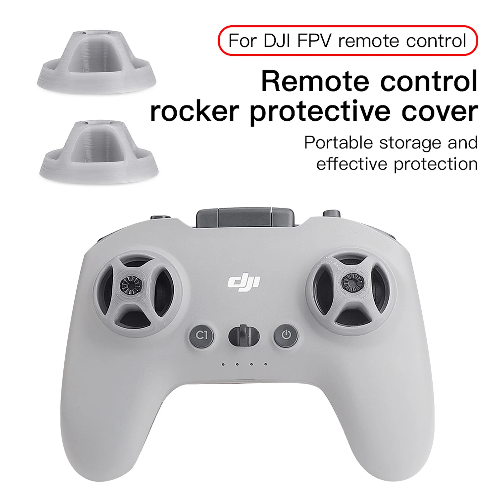 Rocker Dust Cover for DJI FPV Combo Remote Controller Thumb Rocker Protective Case for DJI FPV Remote Control Drone Accessory
Rocker Dust Cover for DJI FPV Combo Remote Controller Thumb Rocker Protective Case for DJI FPV Remote Control Drone Accessory