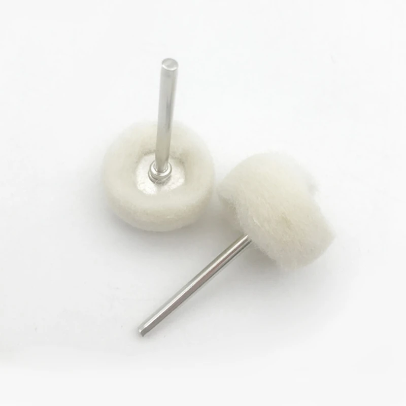 10pcs 1" Wool Grinding Head Polishing Buffing Wheel 2.35/3mm Grinding Head Shank Cotton Thread Polishing Brush for Drill
10pcs 1" Wool Grinding Head Polishing Buffing Wheel 2.35/3mm Grinding Head Shank Cotton Thread Polishing Brush for Drill