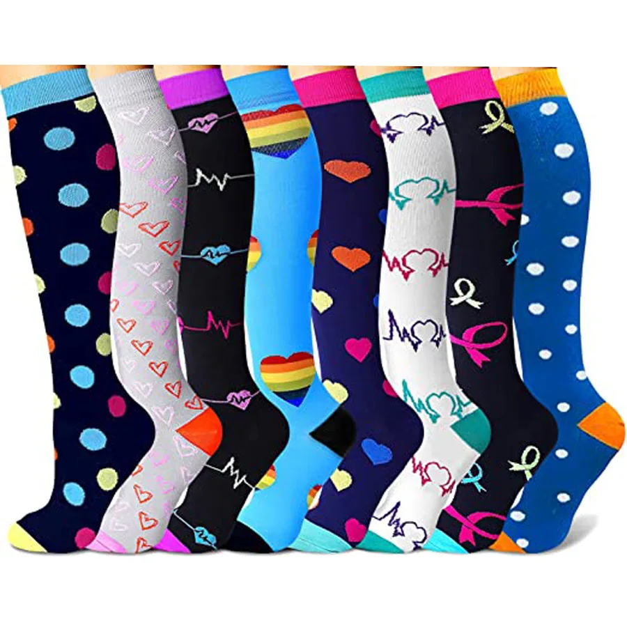 Men Women Socks Compression Socks Elastic Sports Beautiful Leg Nurse Stocking Jogging Climbing Cycling Flight Excercise
Men Women Socks Compression Socks Elastic Sports Beautiful Leg Nurse Stocking Jogging Climbing Cycling Flight Excercise