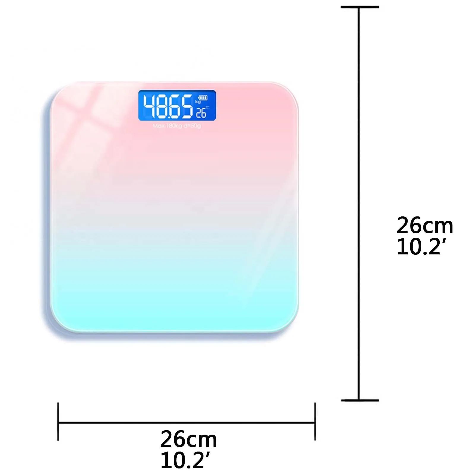 Digital Human Weight Scales Electronic Scale Human Body Fat Square Accurate Reading Gift Kitchen Scale Bathroom Body Fat Scale
Digital Human Weight Scales Electronic Scale Human Body Fat Square Accurate Reading Gift Kitchen Scale Bathroom Body Fat Scale
