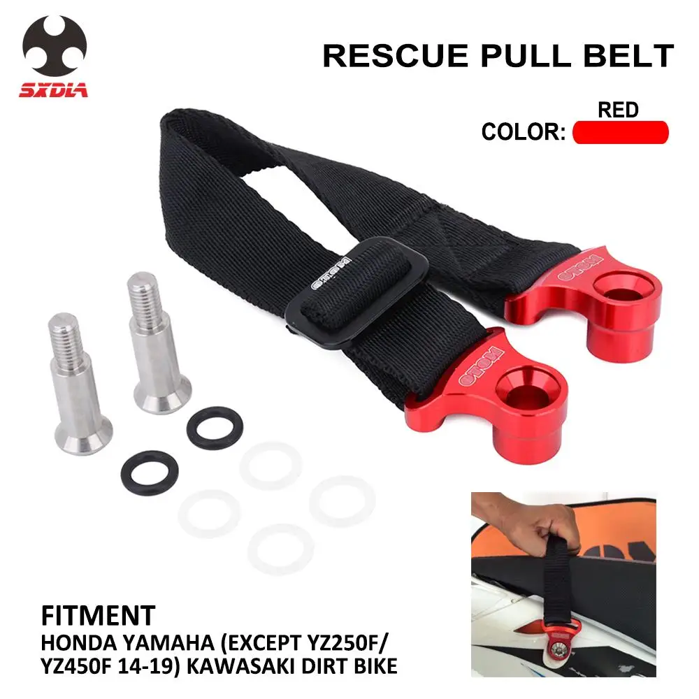 For HONDA YAMAHA EXCEPT YZ250F YZ450F 14-19 KAWASAKI DIRT BIKE Motorcycle 325MM Rear Rescue Strap Bundle Tie Band Universal
For HONDA YAMAHA EXCEPT YZ250F YZ450F 14-19 KAWASAKI DIRT BIKE Motorcycle 325MM Rear Rescue Strap Bundle Tie Band Universal
