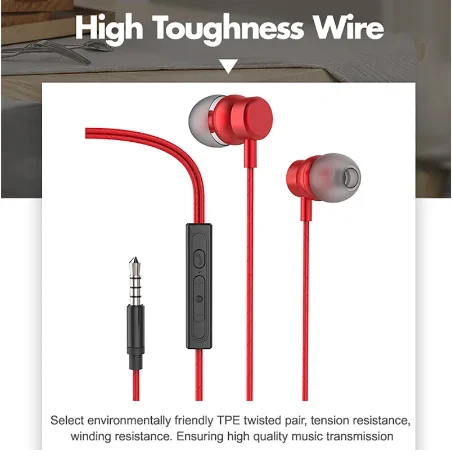 Jellico Earphones 3.5mm In-Ear 1.2m Wired Control Sport Headset Wired Headphones For Xiaomi Samsung Smartphone With Microphone
Jellico Earphones 3.5mm In-Ear 1.2m Wired Control Sport Headset Wired Headphones For Xiaomi Samsung Smartphone With Microphone