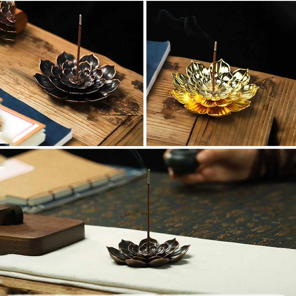 Incense Sticks Holder Lotus Incense Brown Burner Air Purification Box With Ash Catcher For Home Decor Aromatherapy
Incense Sticks Holder Lotus Incense Brown Burner Air Purification Box With Ash Catcher For Home Decor Aromatherapy