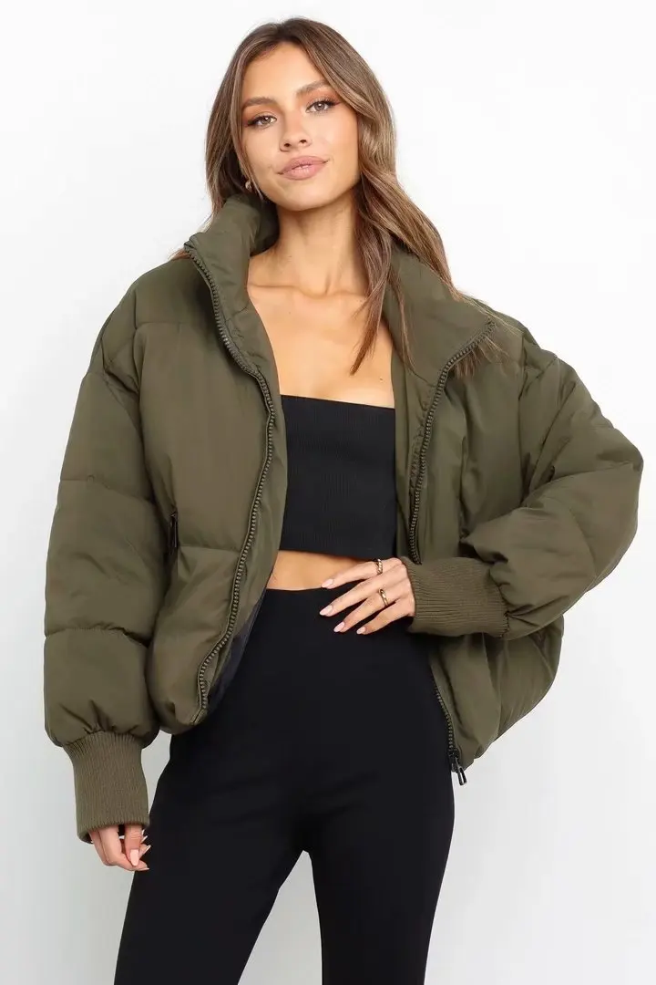 2021 Womens Winter Solid Coats Womans Cotton Casual Jackets Warm Parkas Female Overcoat Coat Warm Oversized Womens Casual Top
2021 Womens Winter Solid Coats Womans Cotton Casual Jackets Warm Parkas Female Overcoat Coat Warm Oversized Womens Casual Top