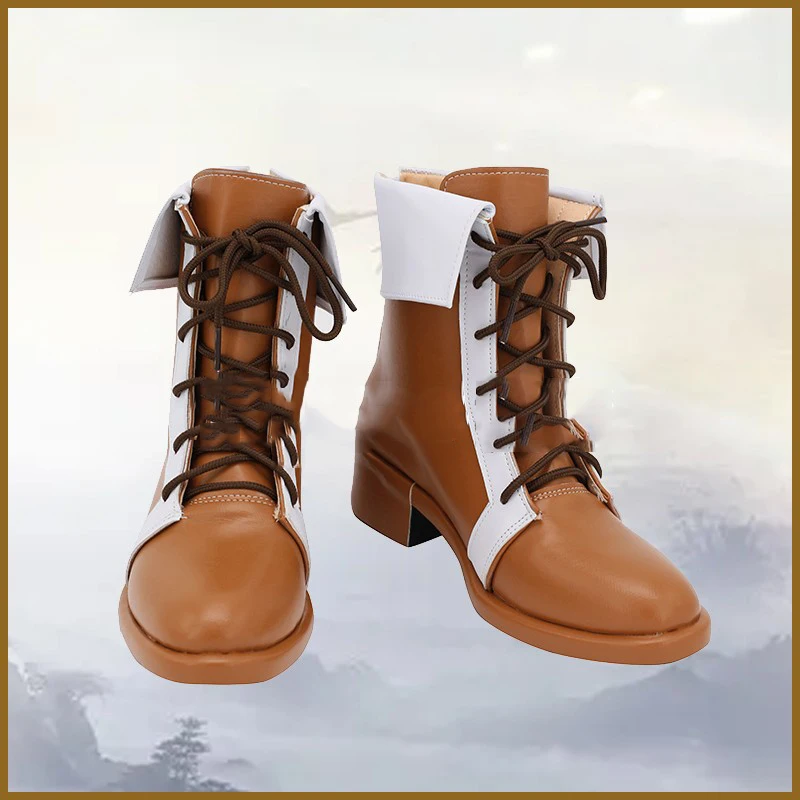Hot Anime Azur Lane Cosplay Shoes Cos Role Leather Boots Brown Lace-up Thick High Heels
Hot Anime Azur Lane Cosplay Shoes Cos Role Leather Boots Brown Lace-up Thick High Heels