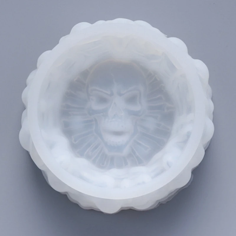Skull Ashtray Epoxy Resin Mold Cigarette Holder Silicone Mould DIY Crafts Jewelry Soap Plaster Casting Tool
Skull Ashtray Epoxy Resin Mold Cigarette Holder Silicone Mould DIY Crafts Jewelry Soap Plaster Casting Tool