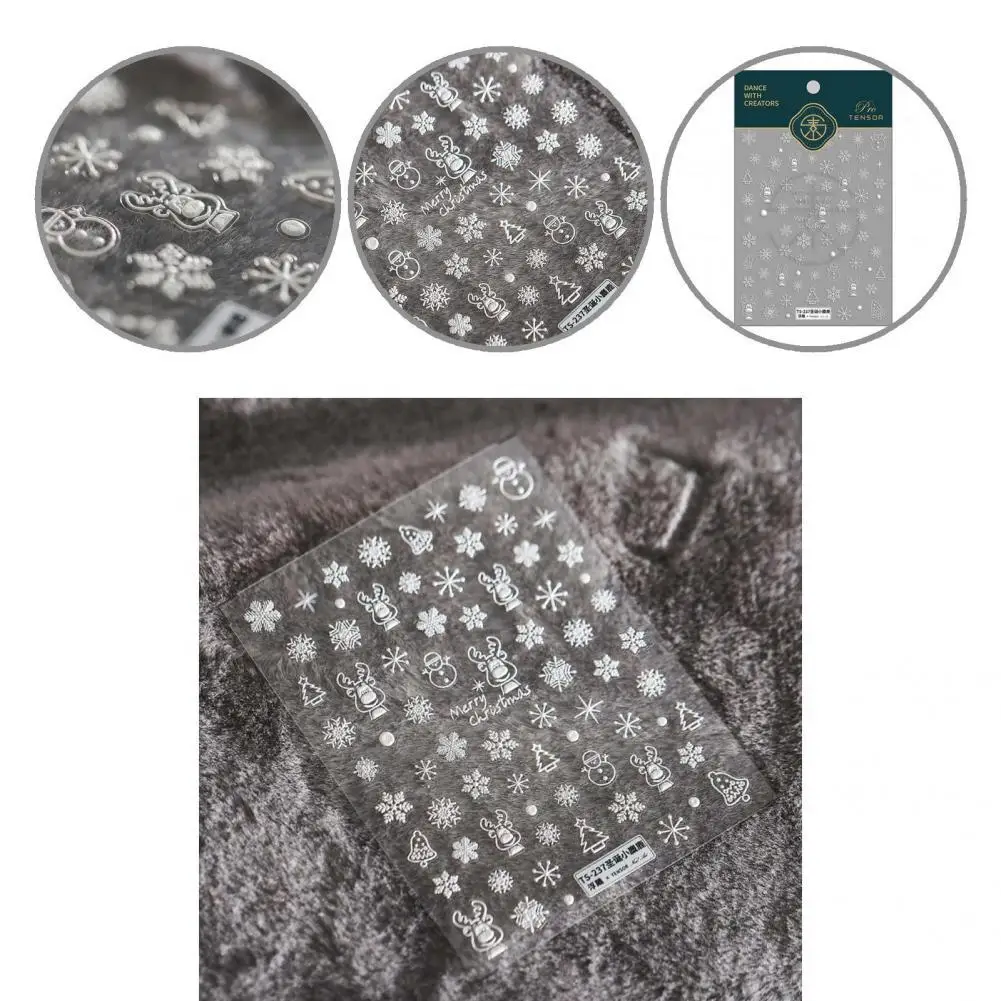 Delicate Good Adhesion Glitter Adhesive Christmas Nails Transfer Foils Sliders for Girl Nail Transfer Nail Sticker 
Delicate Good Adhesion Glitter Adhesive Christmas Nails Transfer Foils Sliders for Girl Nail Transfer Nail Sticker