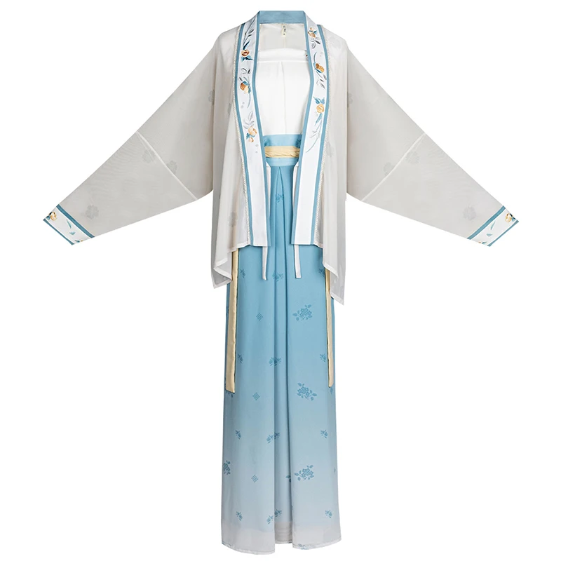 2020 Song Dynasty Ancient Costume Hanfu Chinese Traditional Fairy Princess Dress Women Stage Performance Folk Dance Clothing
2020 Song Dynasty Ancient Costume Hanfu Chinese Traditional Fairy Princess Dress Women Stage Performance Folk Dance Clothing