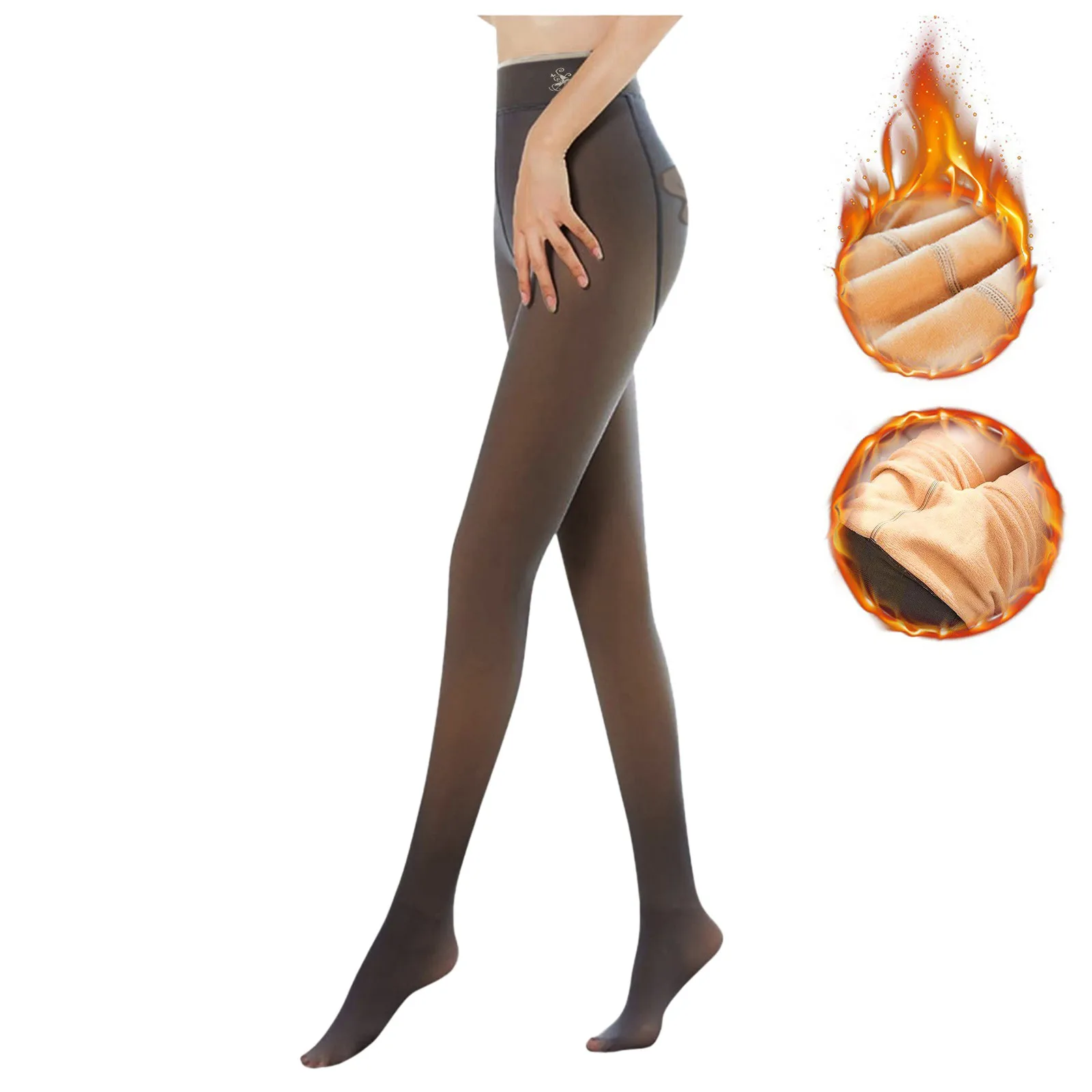 Plus Velvet Tights Women Fake Legs Stockings Translucent Warm Fleece Pantyhose Thicken High Elasticity Slim Winter Leg Wammer
Plus Velvet Tights Women Fake Legs Stockings Translucent Warm Fleece Pantyhose Thicken High Elasticity Slim Winter Leg Wammer