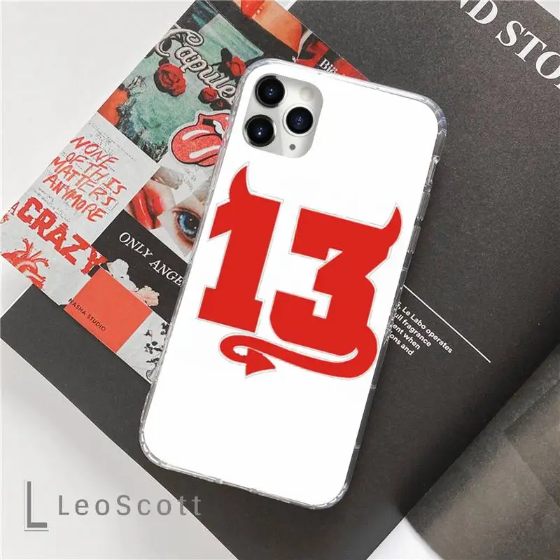 Number 13 Lucky Multi Silicone Phone Cases For iphone 12 5 5s 5c se 6 6s 7 8 plus x xs xr 11 pro max
Number 13 Lucky Multi Silicone Phone Cases For iphone 12 5 5s 5c se 6 6s 7 8 plus x xs xr 11 pro max