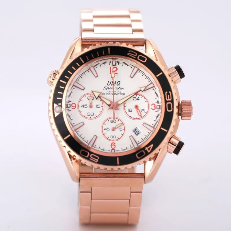 42MM Men's full-function quartz wristwatch, all pointer functions normally. Rubber strap and ring can rotate aaa watch
42MM Men's full-function quartz wristwatch, all pointer functions normally. Rubber strap and ring can rotate aaa watch