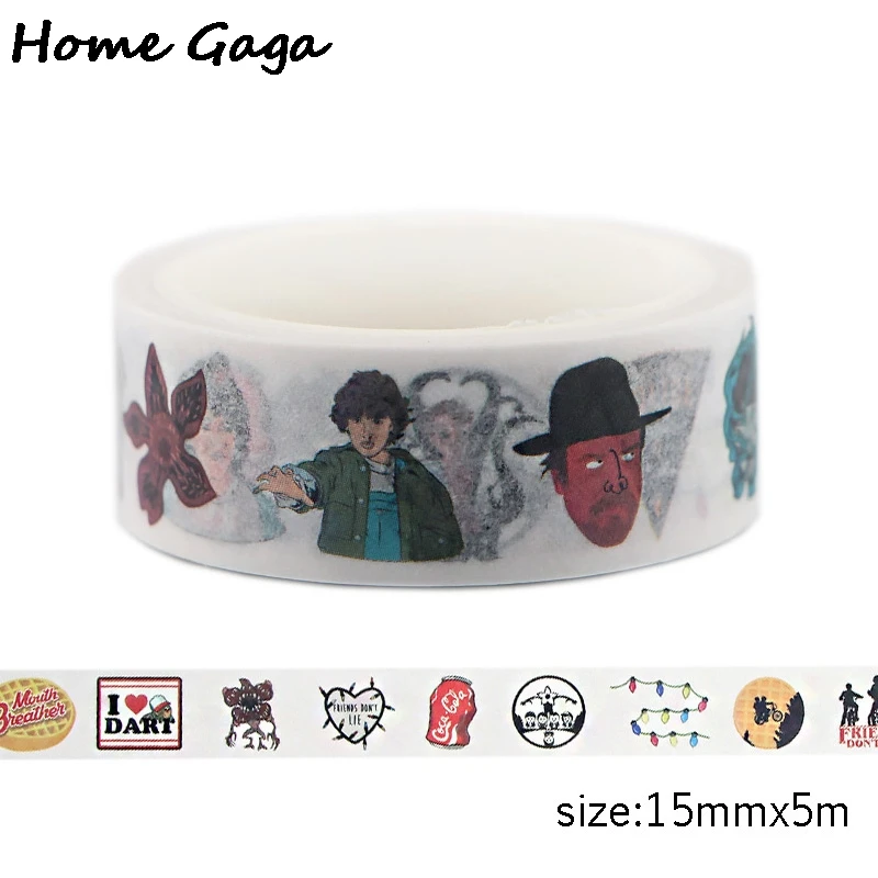 Декоративный скотч Homegaga для детей, «очень странные дела», винтажный самоклеящийся скотч лента для скрапбукинга, в подарок, D2339
Декоративный скотч Homegaga для детей, «очень странные дела», винтажный самоклеящийся скотч лента для скрапбукинга, в подарок, D2339