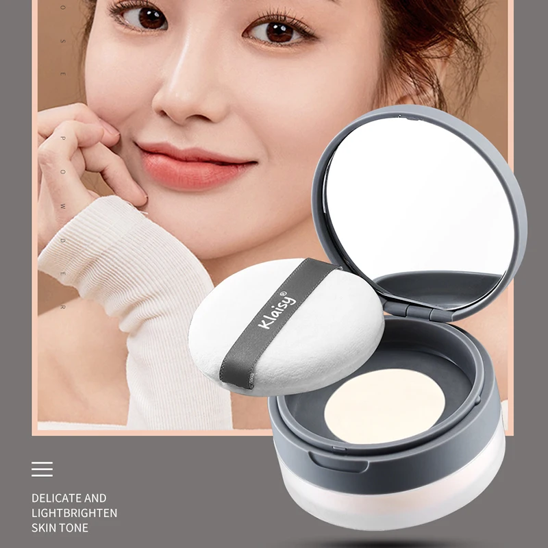 Klaisy 12 ML Loose Powder Oil Control Long-Lasting Face Makeup Highlighter Mineral Smooth Translucent Setting Beauty Cosmetics
Klaisy 12 ML Loose Powder Oil Control Long-Lasting Face Makeup Highlighter Mineral Smooth Translucent Setting Beauty Cosmetics