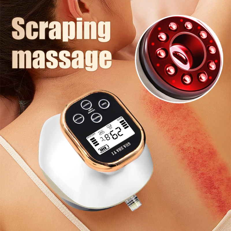 Electric Cupping Massager Scrapping Vacuum Suction Cups EMS Heating Anti Cellulite Magnet Therapy Guasha Scraping Slimming 
Electric Cupping Massager Scrapping Vacuum Suction Cups EMS Heating Anti Cellulite Magnet Therapy Guasha Scraping Slimming