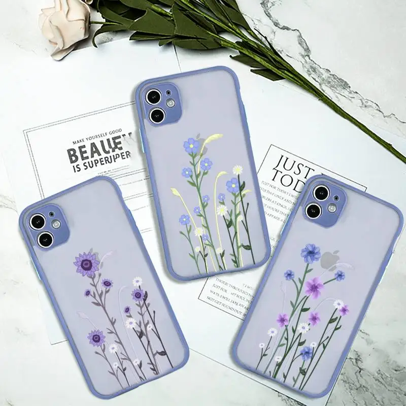 Flower Plant Floral Painting Phone Case Gray Color Matte Transparent For iPhone 13 12 11 Mini Pro Max X XR XS 7 8 Plus Shell
Flower Plant Floral Painting Phone Case Gray Color Matte Transparent For iPhone 13 12 11 Mini Pro Max X XR XS 7 8 Plus Shell