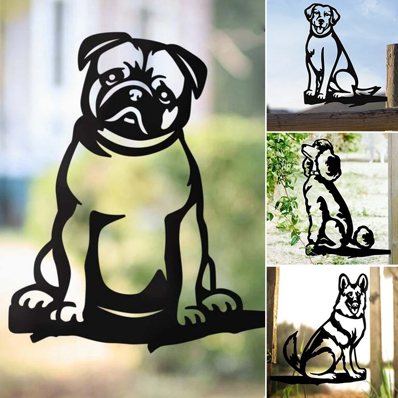 Metal Dog Ornament Exquisite Wrought Iron Garden Stake Tree Decoration for Home Courtyard Lawn PLDI889
Metal Dog Ornament Exquisite Wrought Iron Garden Stake Tree Decoration for Home Courtyard Lawn PLDI889