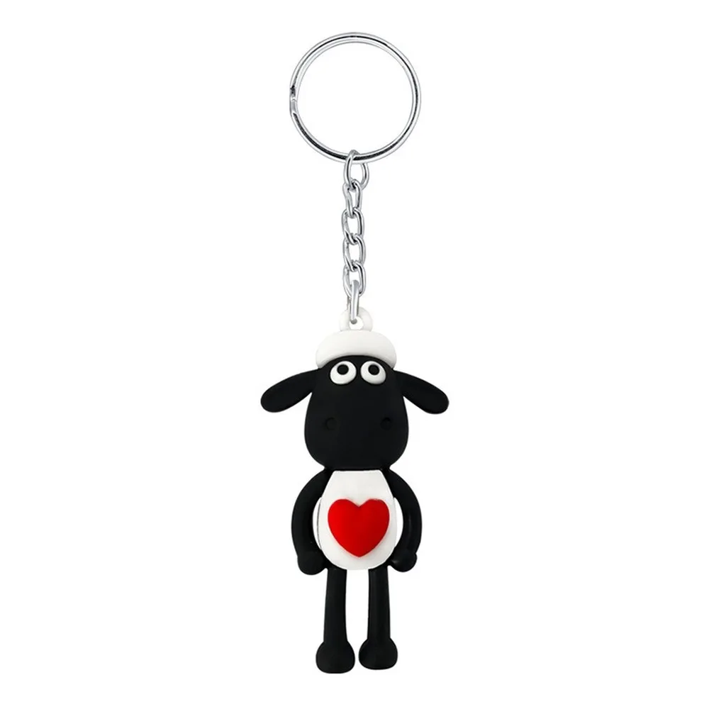 New Cute KT Cat Funny Egg Lamb Sean Doll New Style PVC Flexible Glue Cartoon Pendant Car Key Chain Accessories wholesale 2020
New Cute KT Cat Funny Egg Lamb Sean Doll New Style PVC Flexible Glue Cartoon Pendant Car Key Chain Accessories wholesale 2020