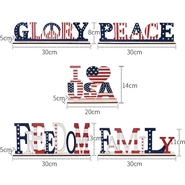 Independence Day Home Table Decoration Freedom Patriotic Wooden Decorative Plaque 4th of July Letter Sign Table Ornament _WK
Independence Day Home Table Decoration Freedom Patriotic Wooden Decorative Plaque 4th of July Letter Sign Table Ornament _WK