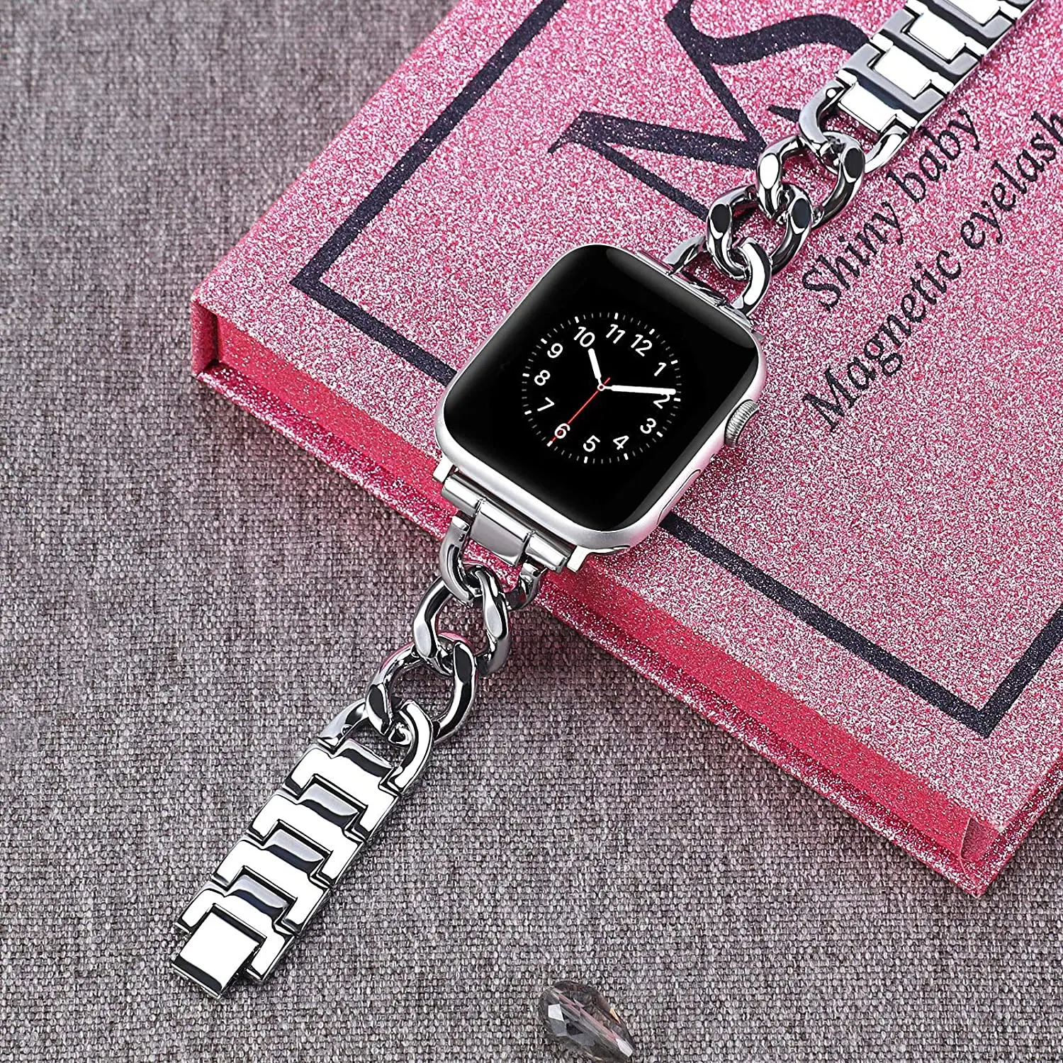 Ремешок из нержавеющей стали для Apple Watch 42 мм 38 мм металлический браслет для iWatch 40 мм 44 мм 41 мм 45 мм серия 7 6 SE 5 4 3 2 1
Ремешок из нержавеющей стали для Apple Watch 42 мм 38 мм металлический браслет для iWatch 40 мм 44 мм 41 мм 45 мм серия 7 6 SE 5 4 3 2 1