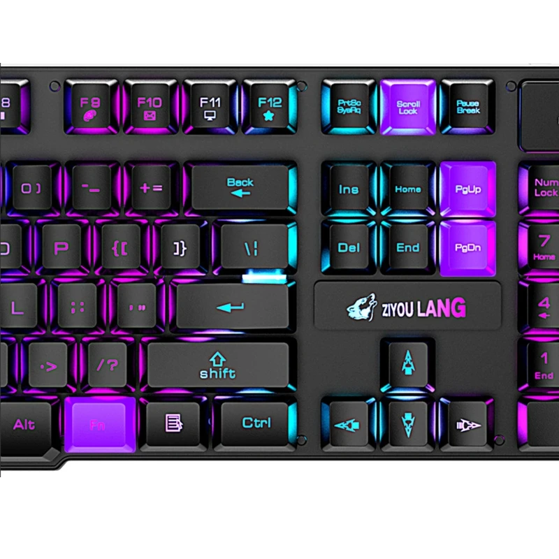 2.4G Rechargeable Wireless Gaming Keyboard and Mouse Set Colorful LED Breathing Light 3 Gear DPI Adjustable Laptop Parts
2.4G Rechargeable Wireless Gaming Keyboard and Mouse Set Colorful LED Breathing Light 3 Gear DPI Adjustable Laptop Parts